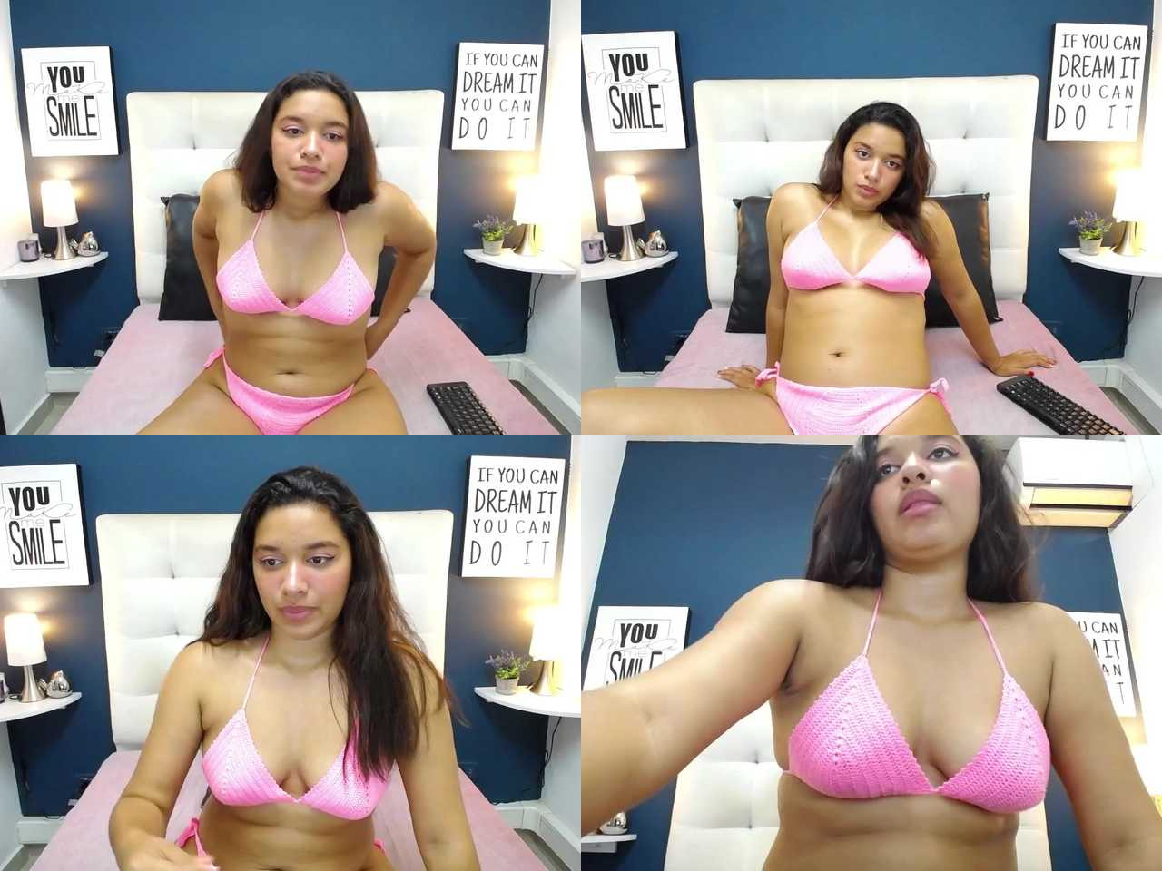 Cam Model EllenLeblanc Dancing Enjoying Teen Deepthroat Facial Double Penetration